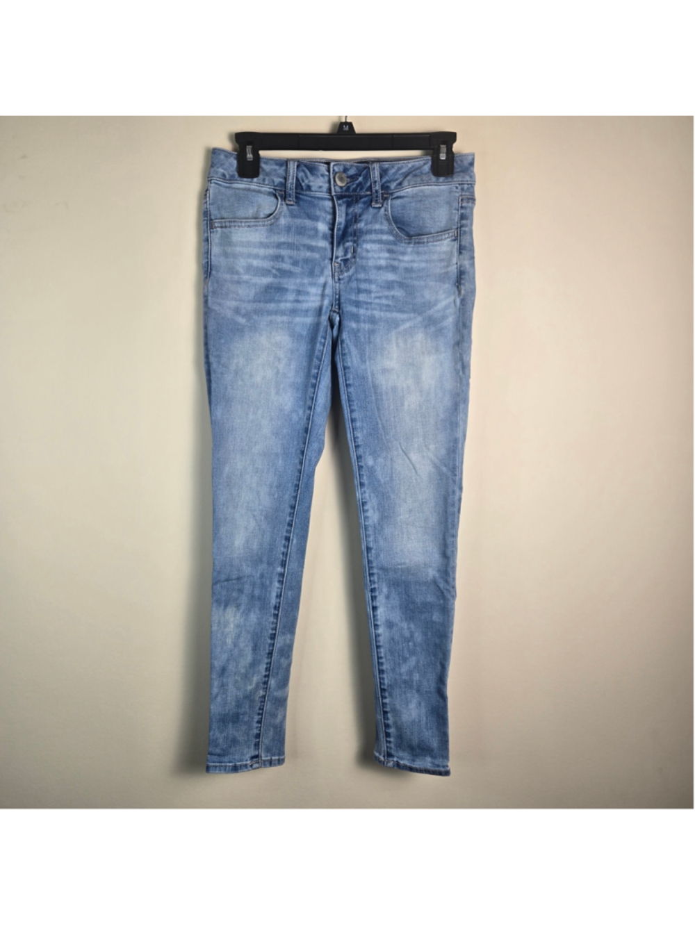 Women's American Eagle Outfitters Skinny Jeans Size 8 Blue